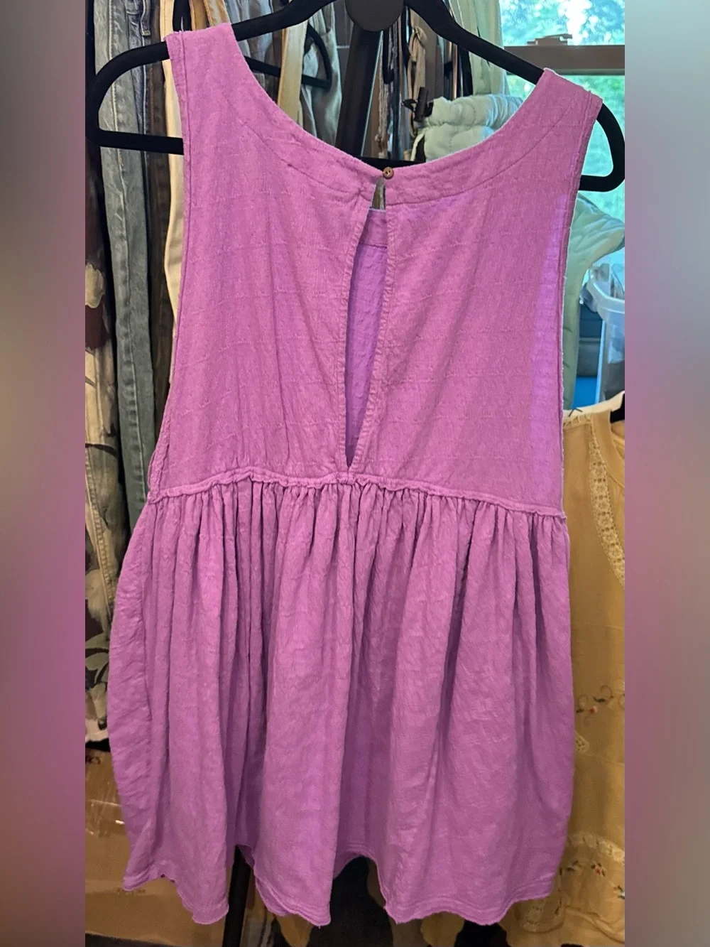 NWOT Free People Free-Est I'm Still Obsessed Sleeveless Mini Dress Wisteria - S